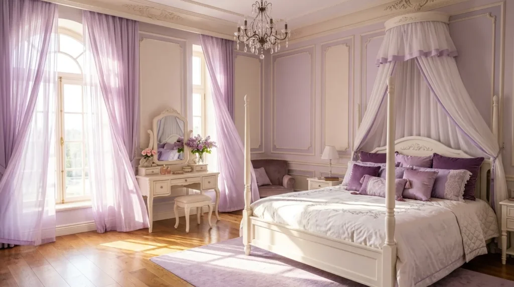 15 Lavender Princess Bedroom Decor Ideas