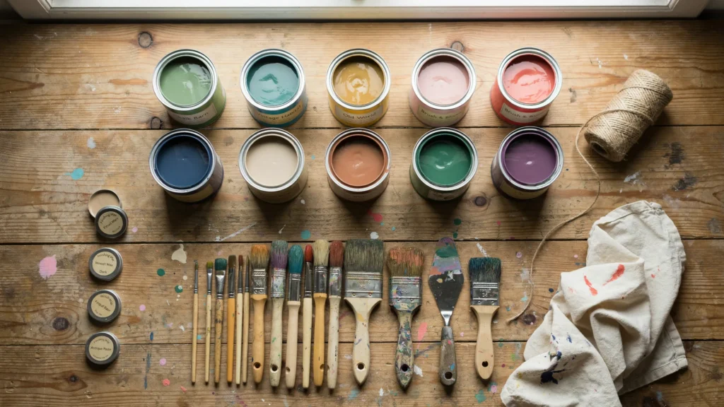 Best Paint and Wax Brands for a Driftwood Finish