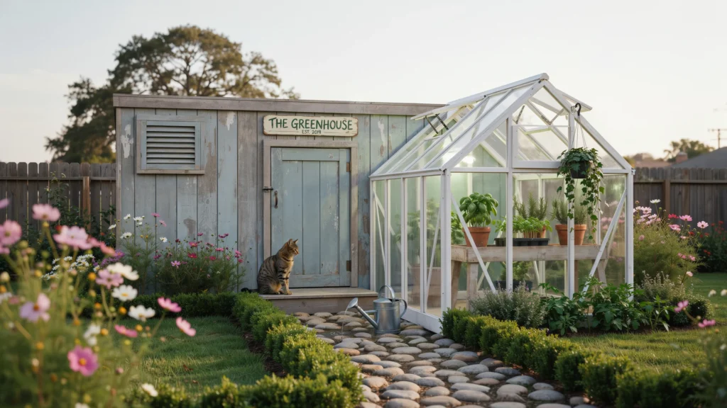Build a DIY Backyard Greenhouse