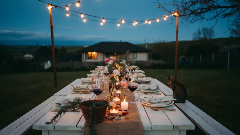 Build a DIY Outdoor Dining Table