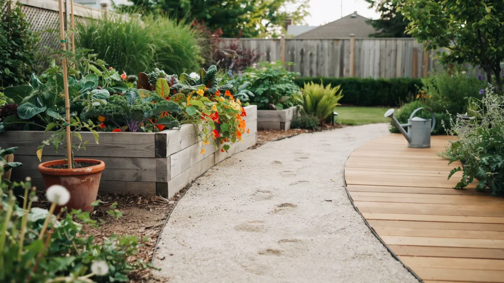 Build a Pea Gravel Pathway