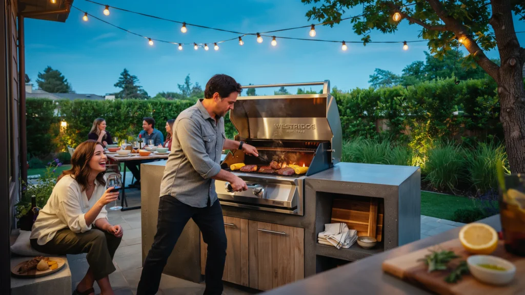 Build an Outdoor BBQ Station