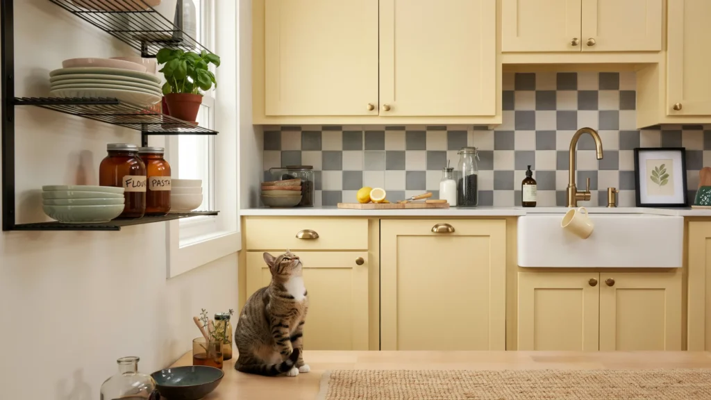 Butter Yellow Cabinetry