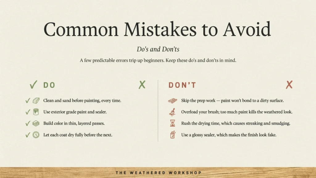 Common Mistakes to Avoid