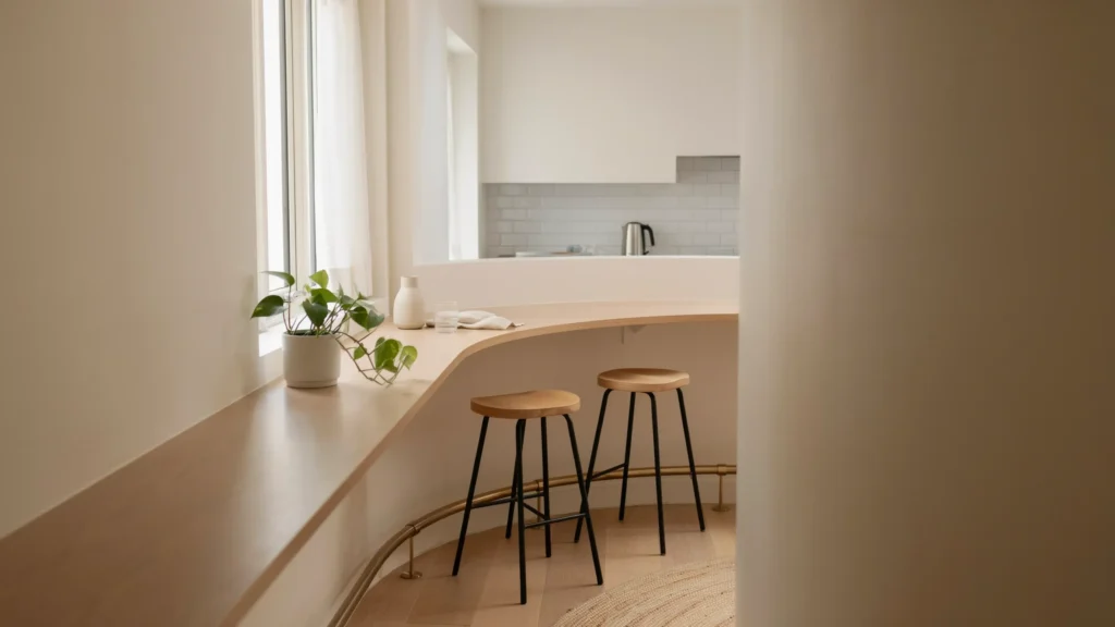 Curved Corner Counter