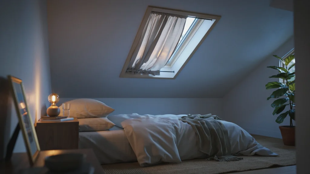 Dress Skylights With Clever Pocket Curtains