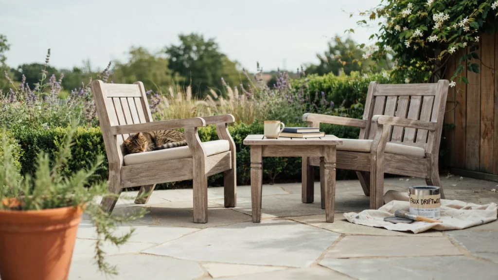 Easy DIY Faux Driftwood