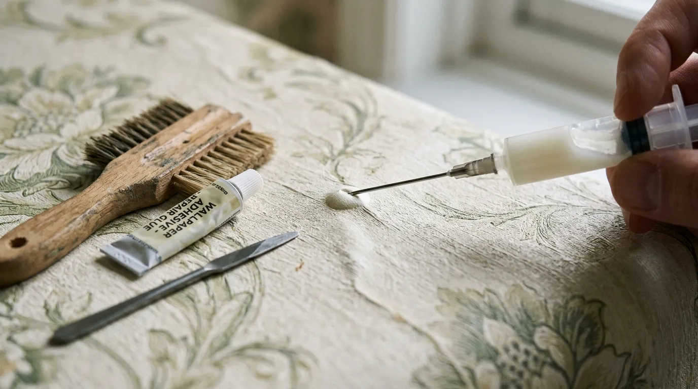 How to easily wallpaper inside picture frame molding