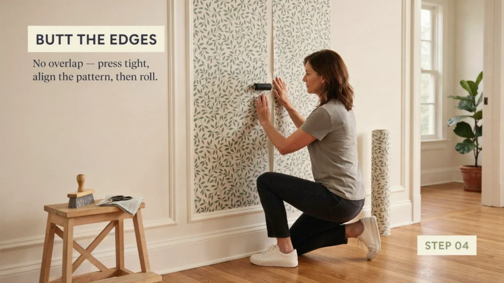 How do you match wallpaper patterns seamlessly