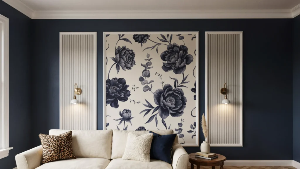 How do you mix and match wallpaper patterns
