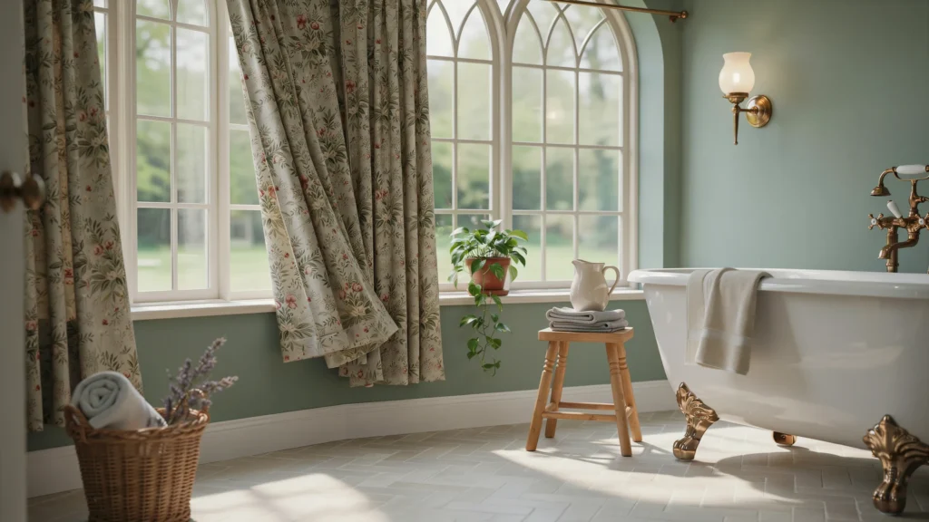 Install Curtains That Swing for Tricky Spaces