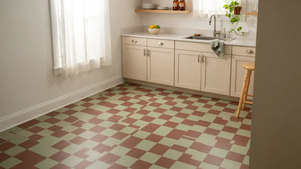 Install Peel-and-Stick Vinyl Floor Tiles