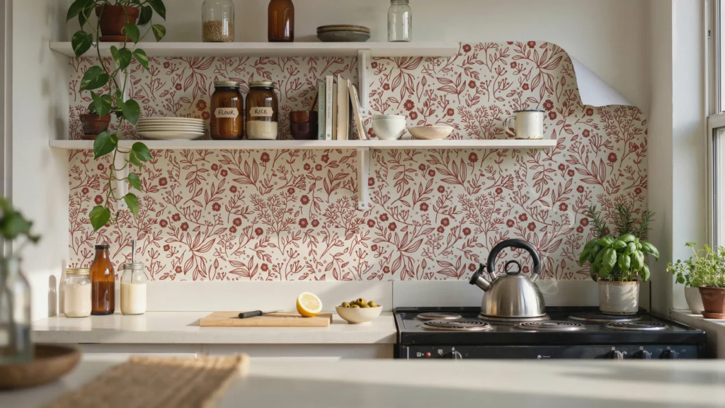 Install a Temporary Backsplash