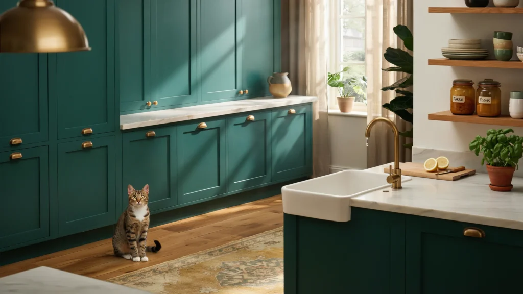 Kitchen cabinets
