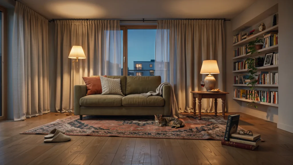 Layer Lighting for Warmth and Depth