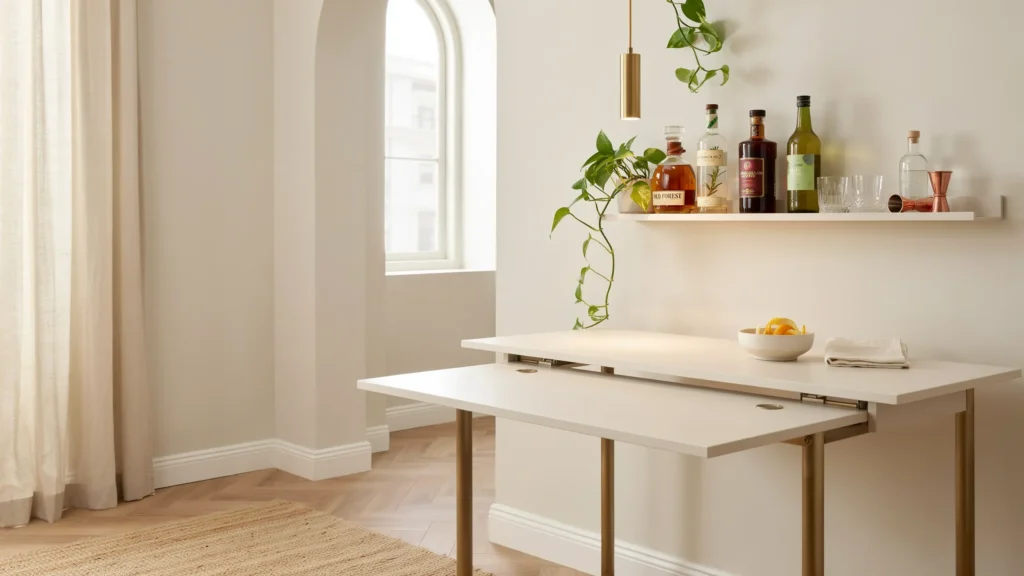 Multi-Purpose Corner Desk-Bar Combo