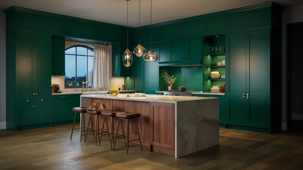 Rich Emerald Green