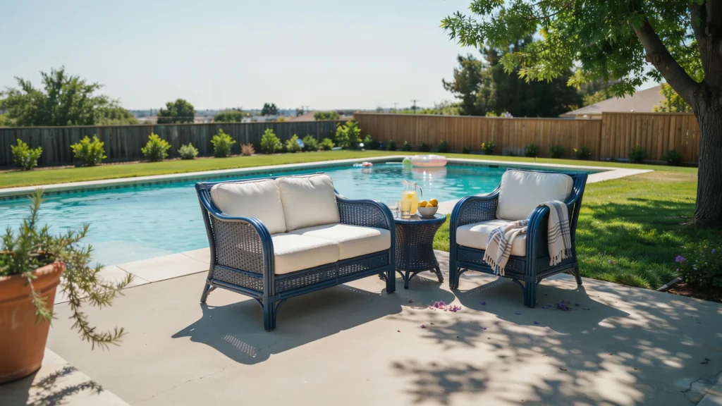 Style a Poolside Furniture Refresh