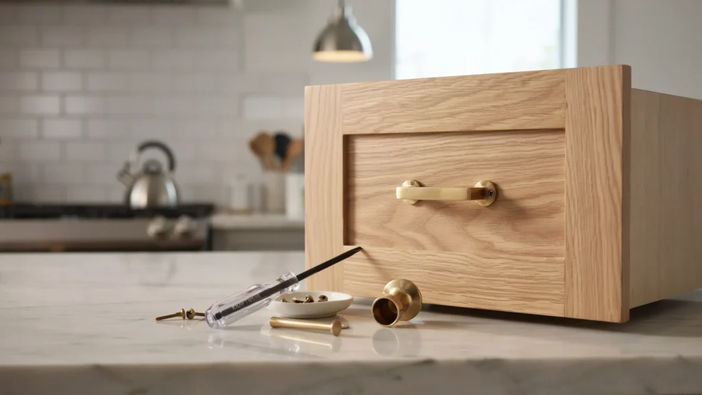 Swap Out Cabinet and Drawer Hardware