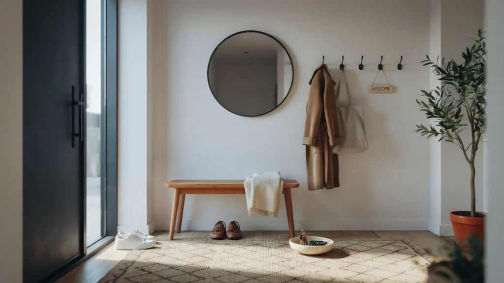 The entryway