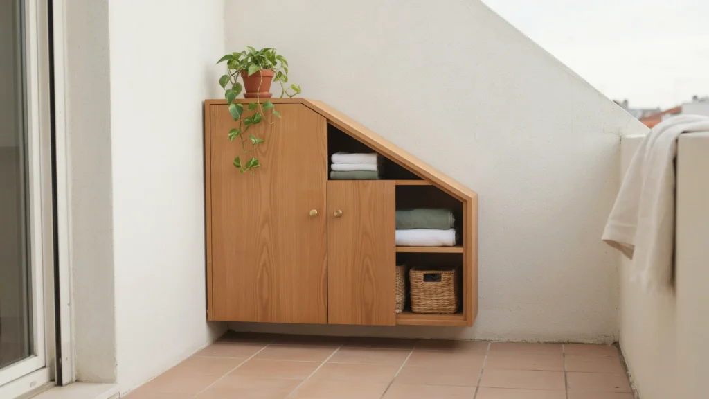Triangular Corner Cabinet