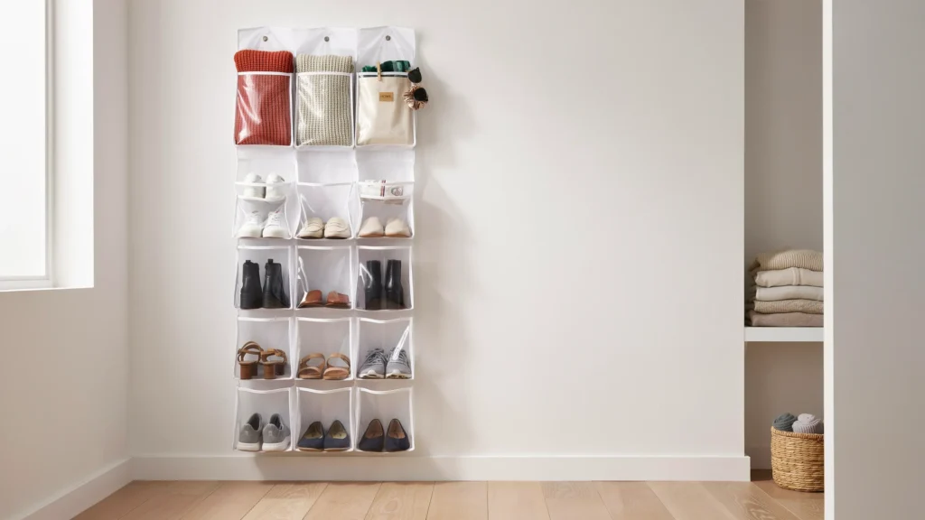 Use Over-the-Door Organizers for Extra Storage