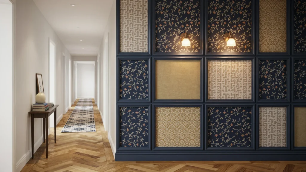 What are some creative ideas and advanced wallpaper techniques