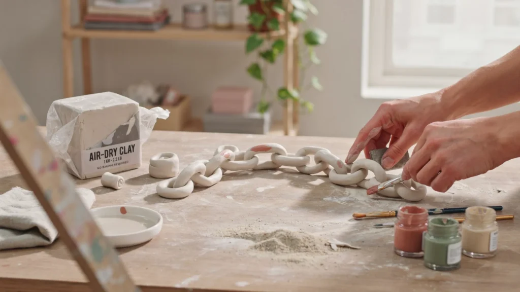 Why air-dry clay is the best choice for a budget decor chain