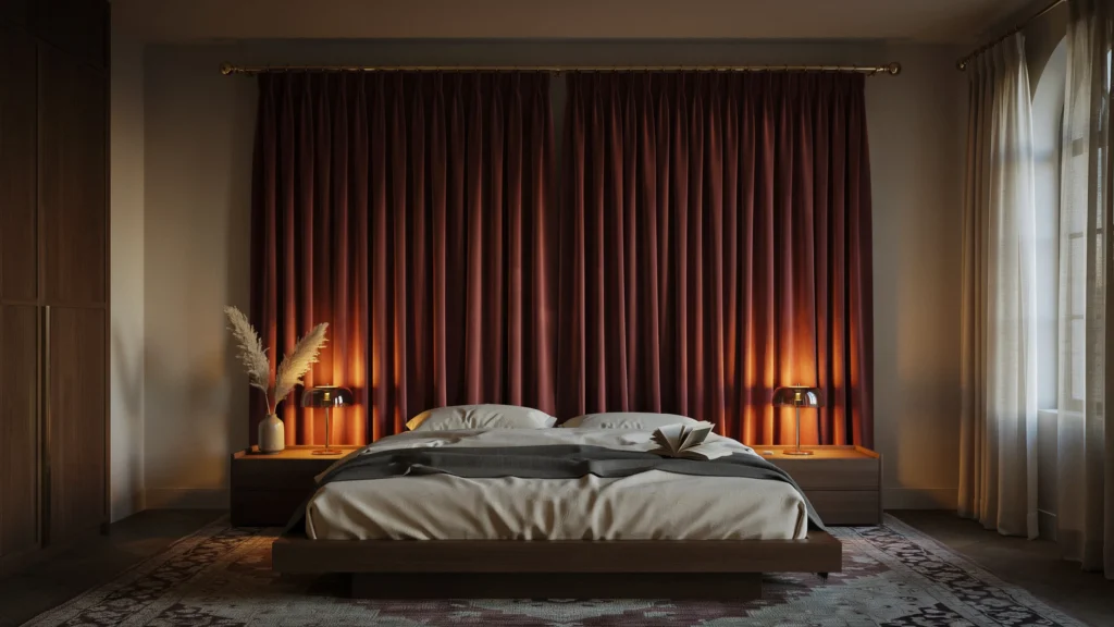 Wrap the Room in Wall-to-Wall Curtains