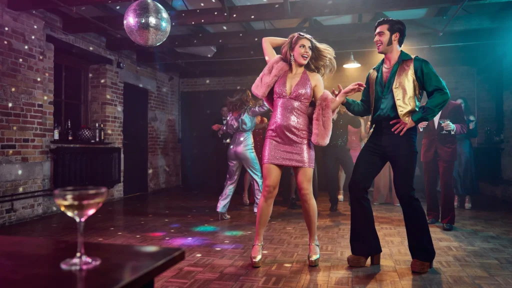 '70s Disco Couple