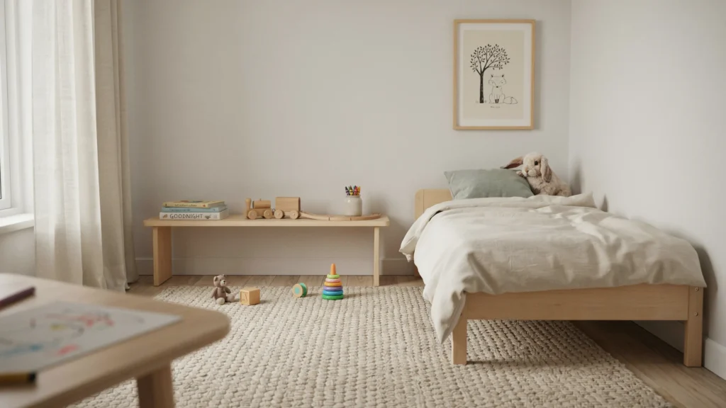 Add a Soft Textural Rug