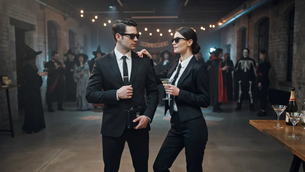 Agents in Black Suits