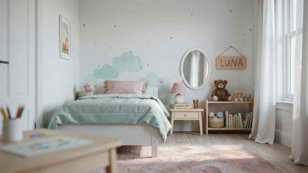 Choose Pastel Shades Throughout