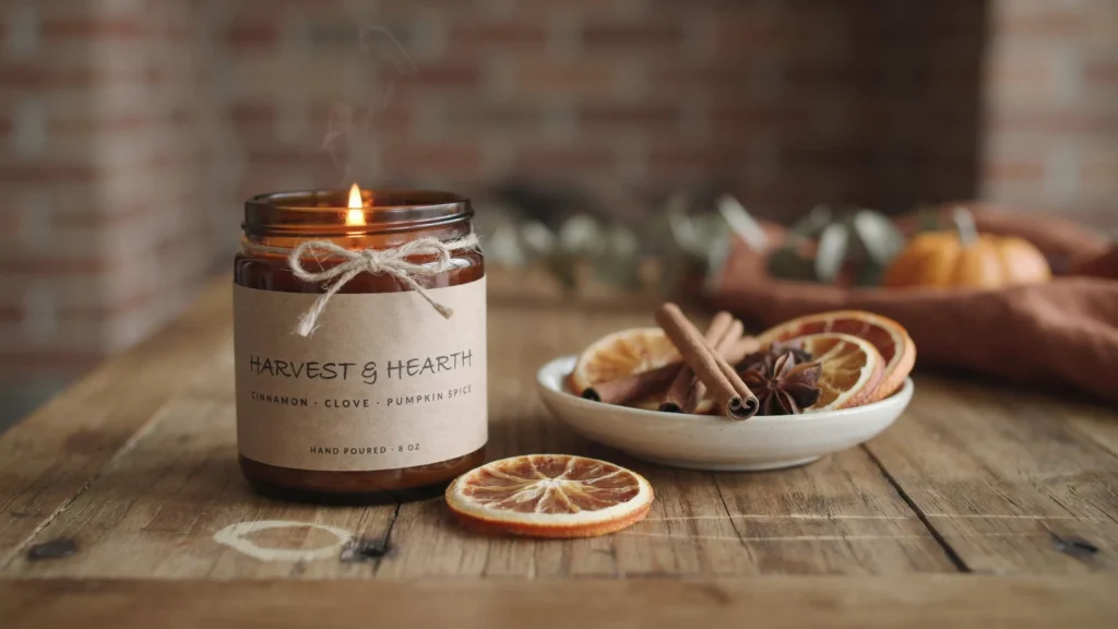 Cinnamon or Spice-Scented Candles