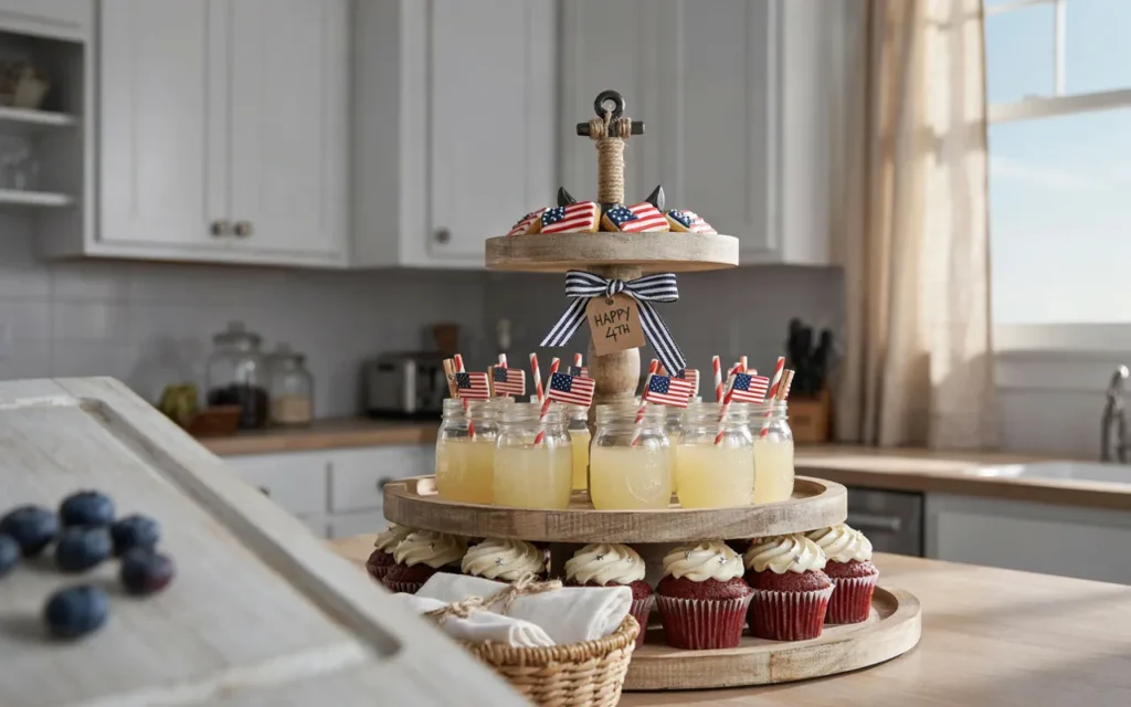 Coastal-Inspired Nautical Patriotic