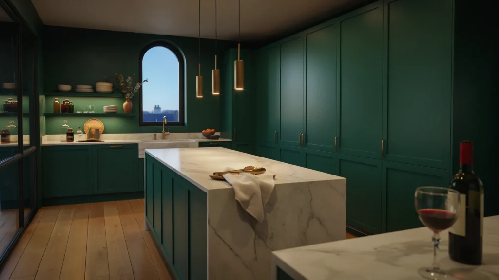 Dark, Verdant Green