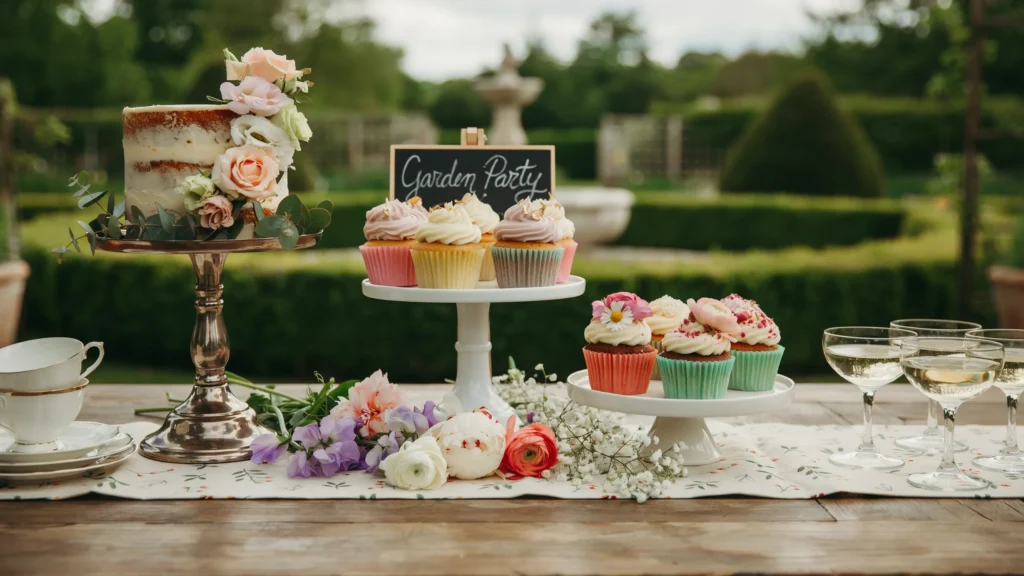 Decorate With Flower-Topped Cupcakes