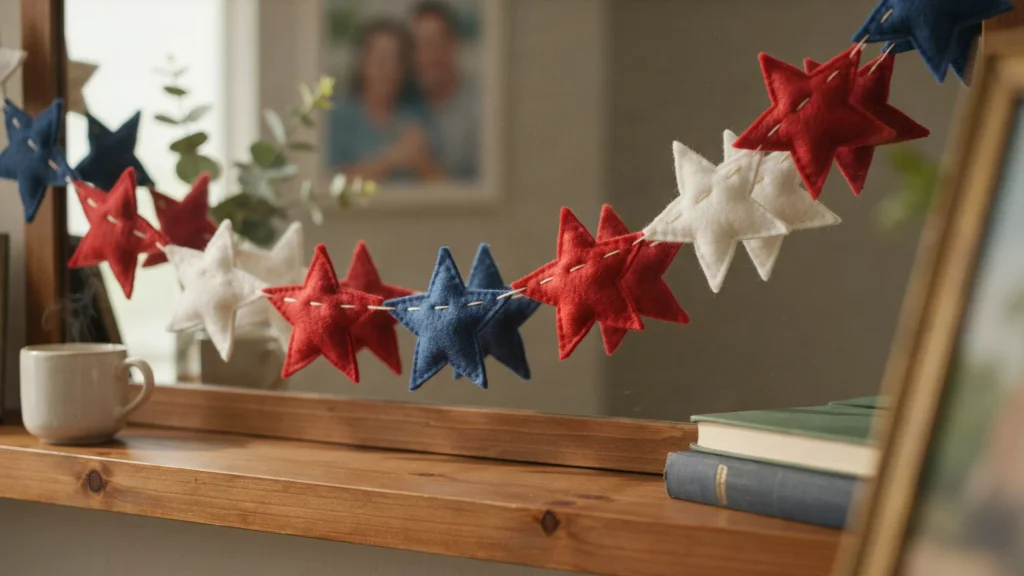 Felt Star Garland