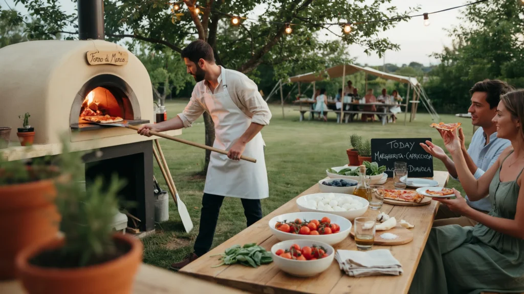 Fire Up a Pizza Oven