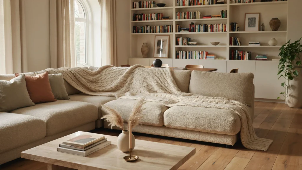 Full-Length Sofa Drape