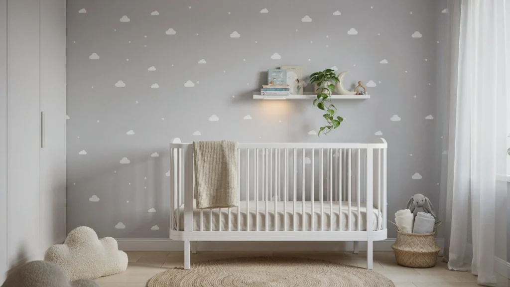 Gender-Neutral Cloud and Star Pattern