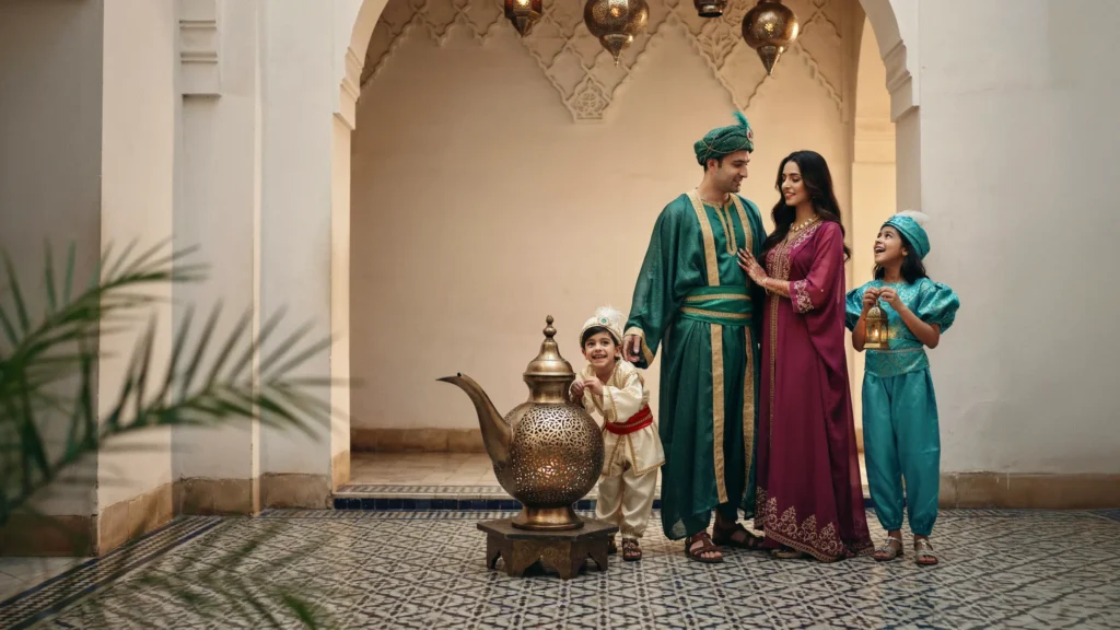 Genie and Desert Royalty