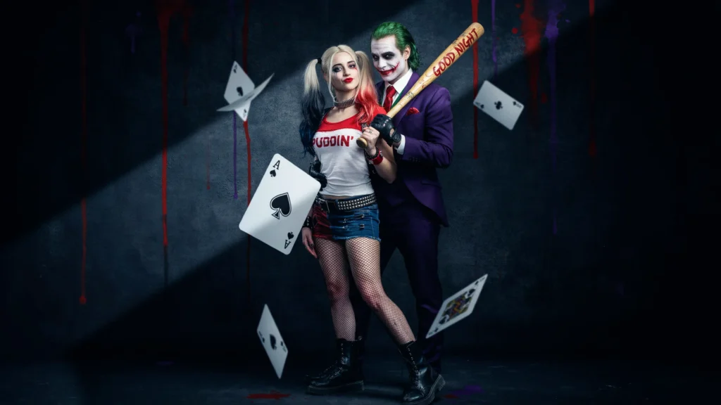 Harley Quinn and the Joker
