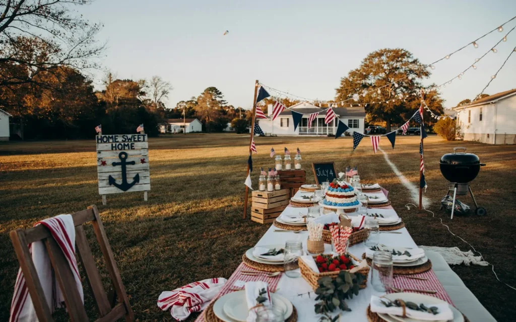 How to Layer and Combine Patriotic Decor Elements