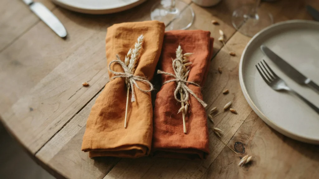 Natural Fiber Table Napkins