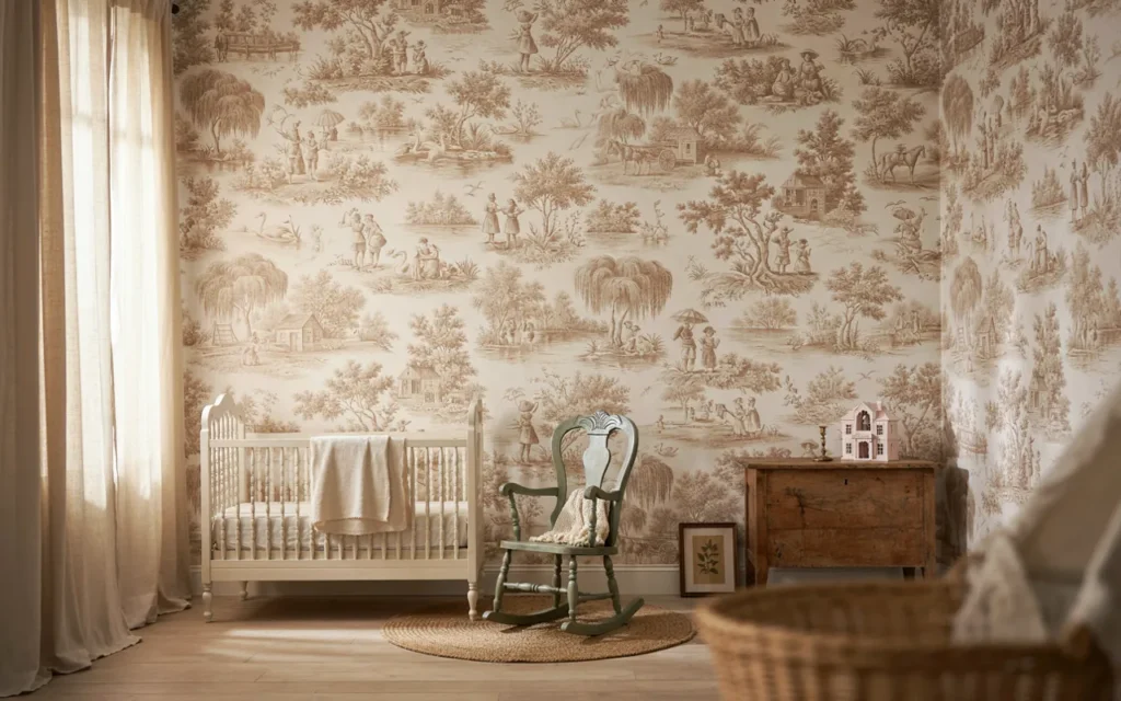 Nostalgic Toile Pattern