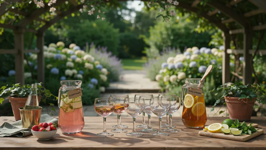 Organize a Dedicated Drink Station