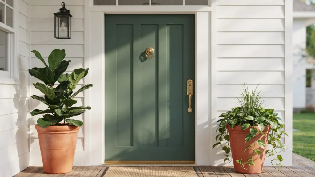 Paint Your Front Door a Rich, Saturated Color