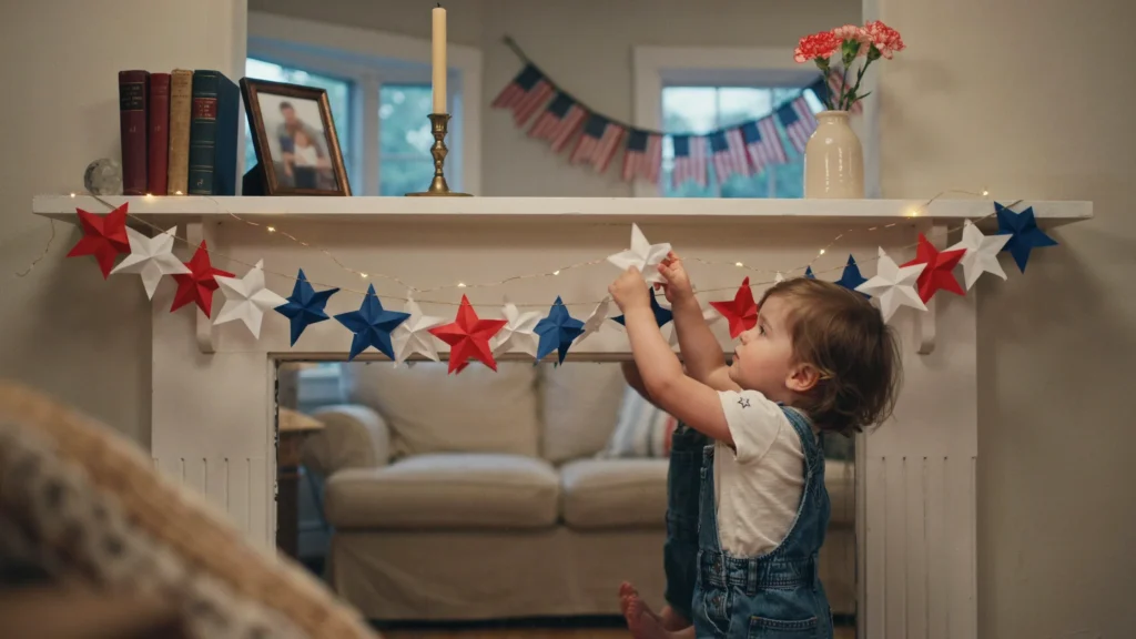Paper Star Garland