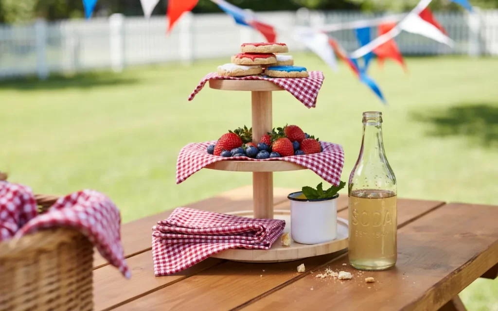 Picnic-Inspired Red and White Gingham